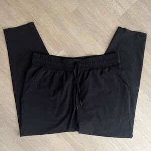 Lightweight, Black Drawstring Pants